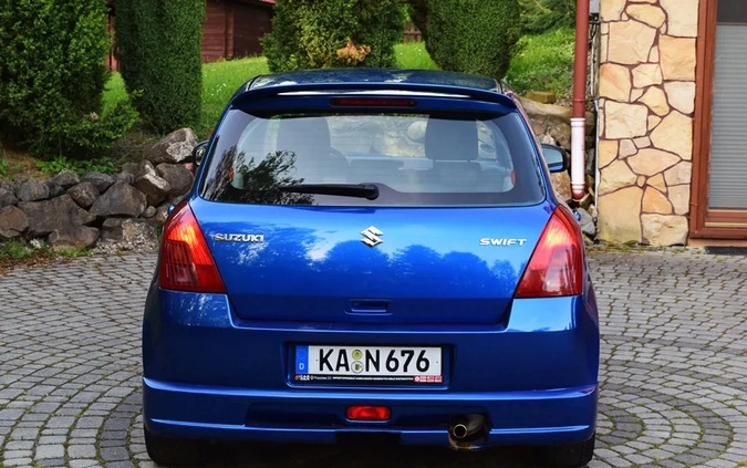 Suzuki Swift cena 16700 przebieg: 158000, rok produkcji 2008 z Limanowa małe 326